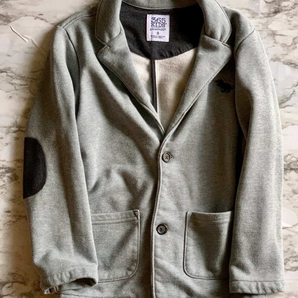 Boys Blazer Gray